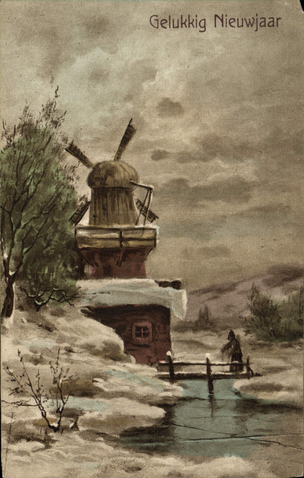 CPA Fantaisie Moulin a vent