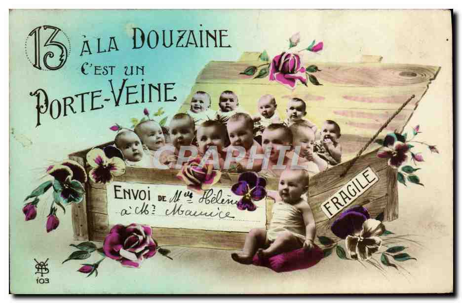 CPA Fantaisie Enfants Bebe