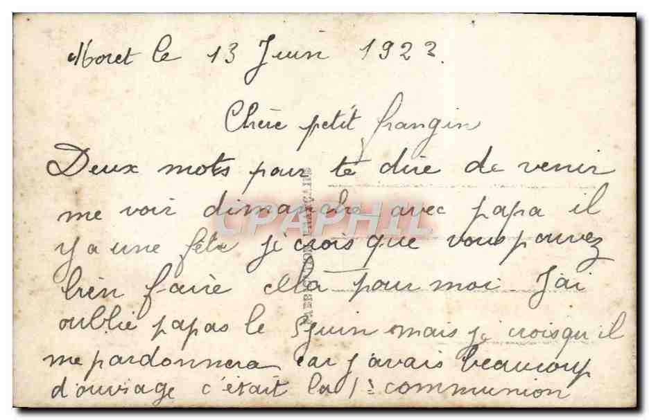 CPA Fantaisie Les roses de l'amour Fleurs — Verso