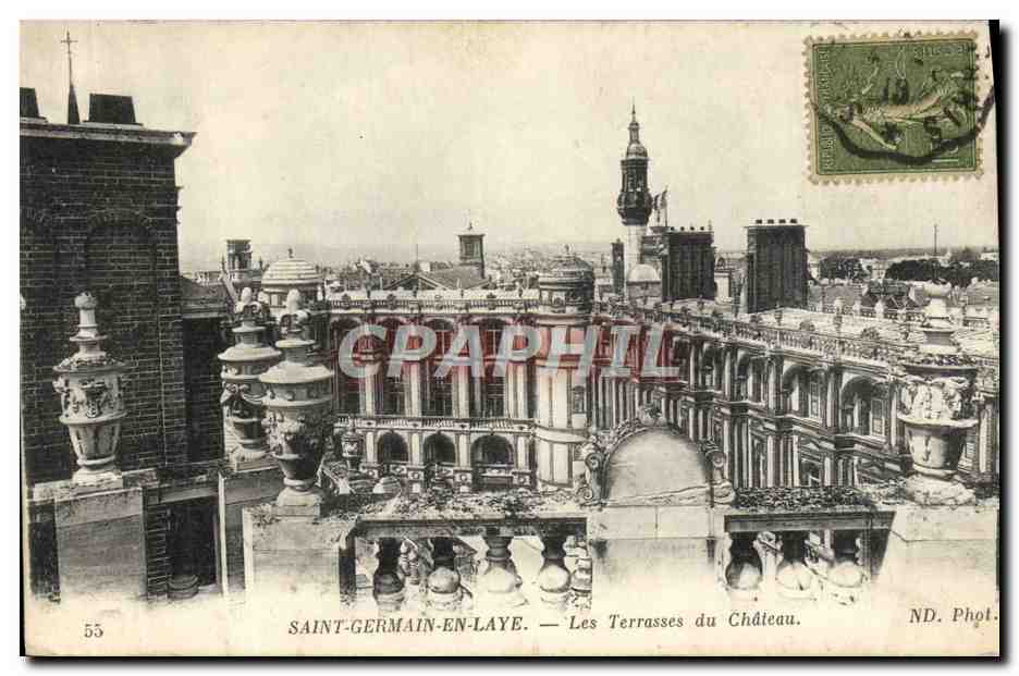 Saint-Germain-en-Laye — Les Terrasses du Château — ND. Phot.
