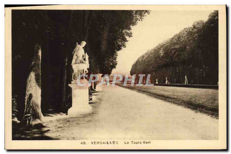 CPA Versailles Le Tapis Vert