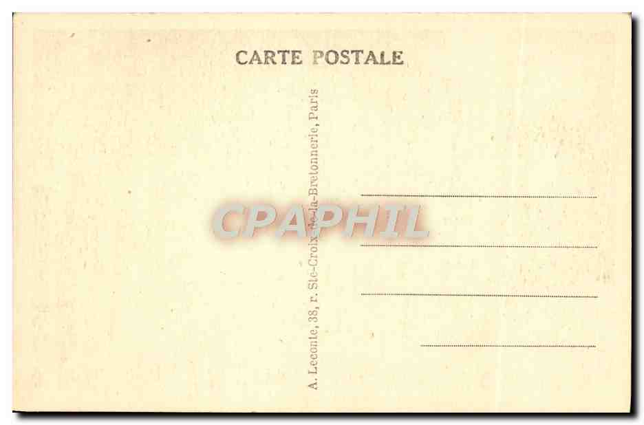 Versailles — Le Petit Trianon — Le Temple de l'Amour — Verso
