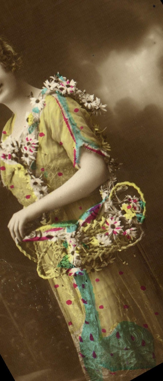 CPA Fantaisie Femme