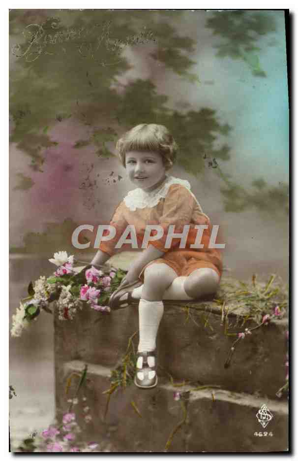 CPA Fantaisie Enfant