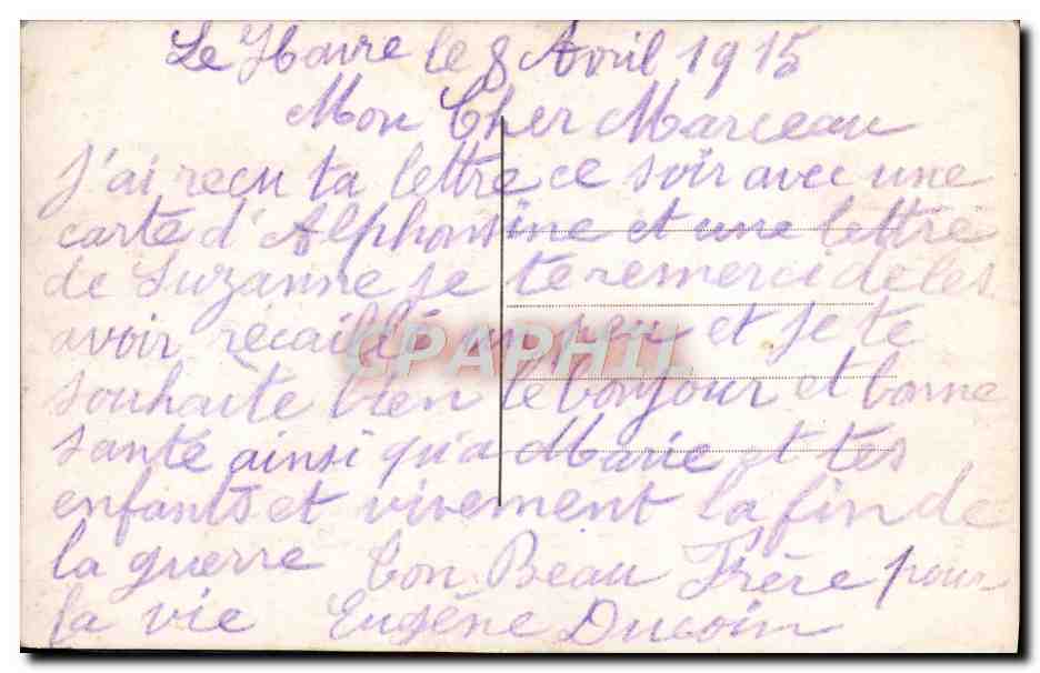 Les Effets de notre 75 — Canon de campagne — éditeur M. J. Dumas, n° 118 — Reverso