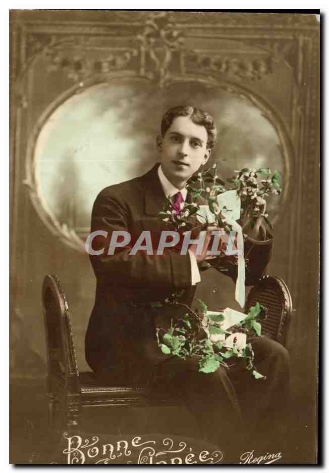 CPA Fantaisie homme