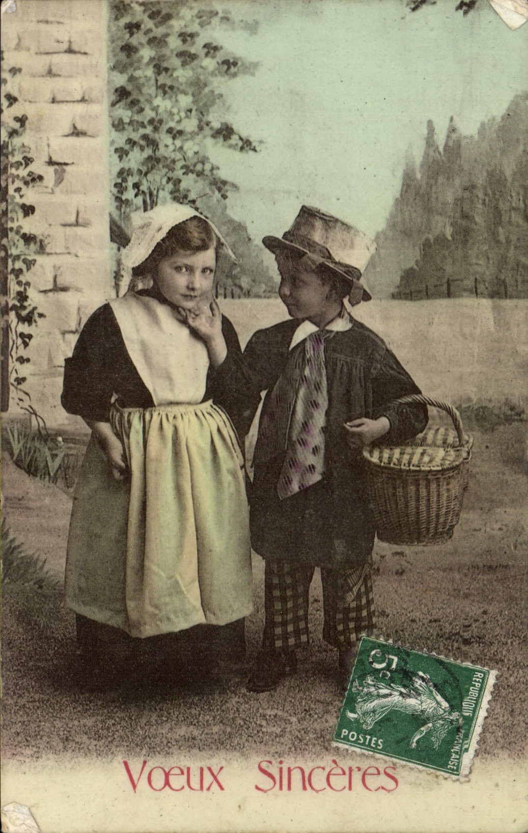 CPA Fantaisie Enfants