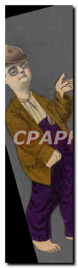 CPA Fantaisie Enfant (en tissu) Cigare Tabac