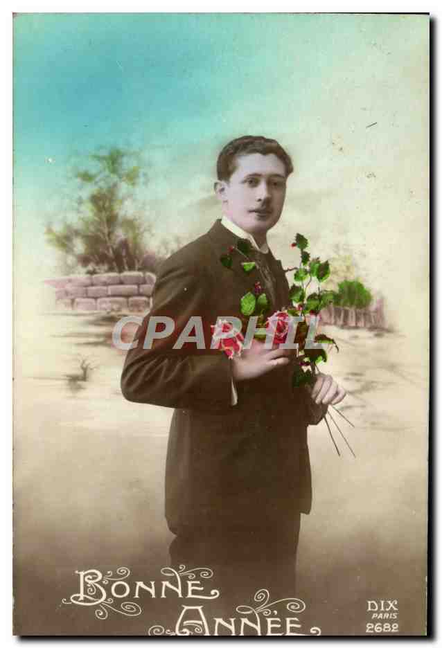 CPA Fantaisie Homme