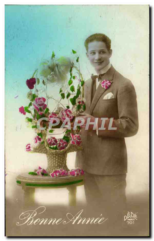 CPA Fantaisie Homme