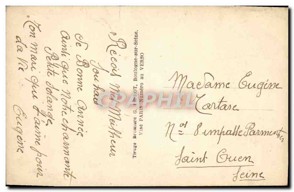 CPA Fantaisie Femme Soldat Militaria  — Verso
