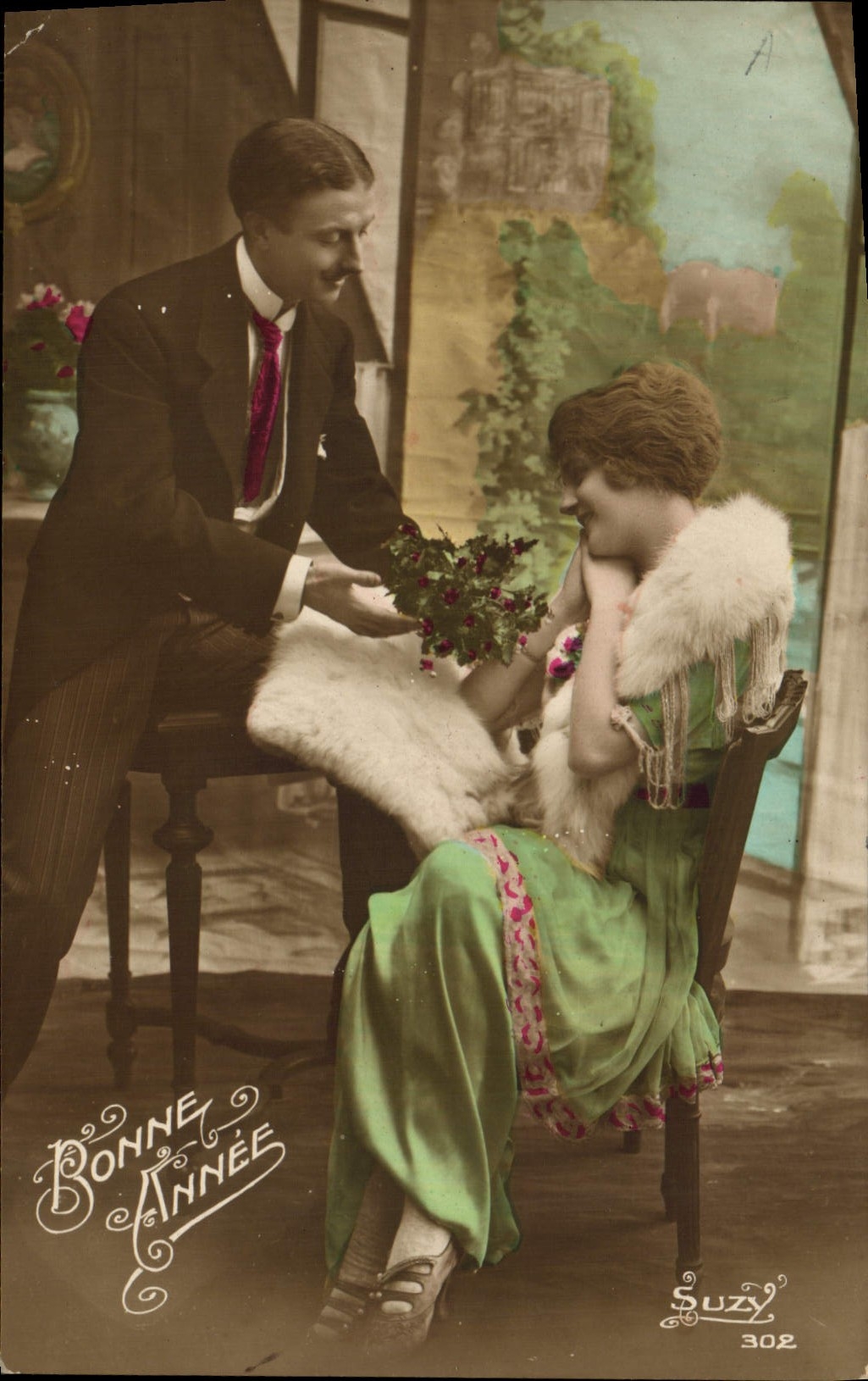 CPA Fantaisie Femme
