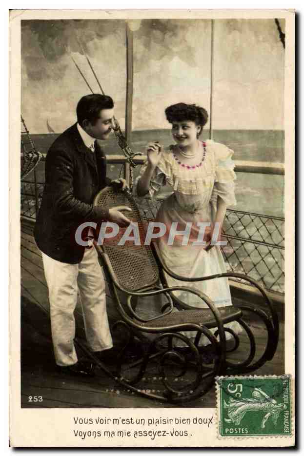 CPA Fantaisie Femme