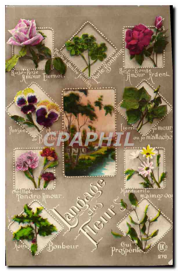 Langage des Fleurs — Éditeur E.K. n°270