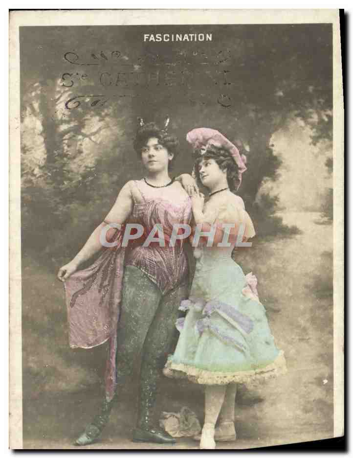CPA Fantaisie Femmes Fascination 