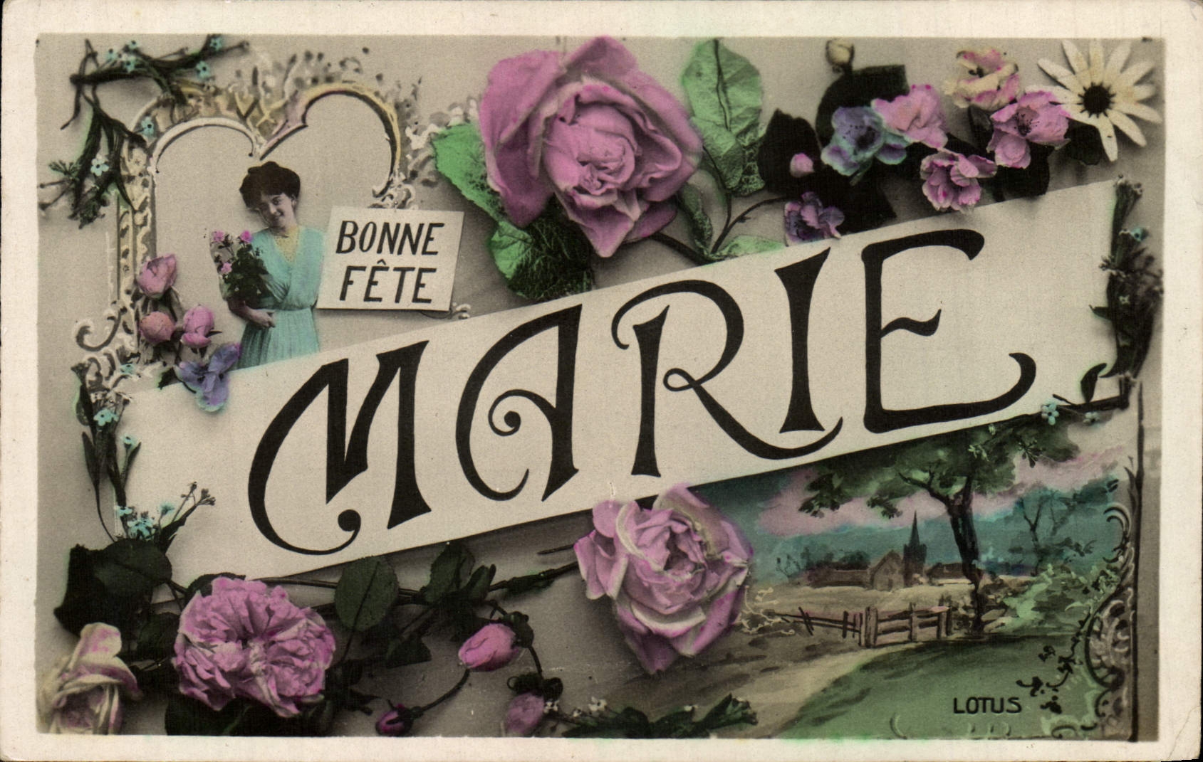 Bonne Fête Marie — éditeur LOTUS