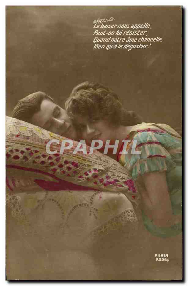 CPA Fantaisie Femme