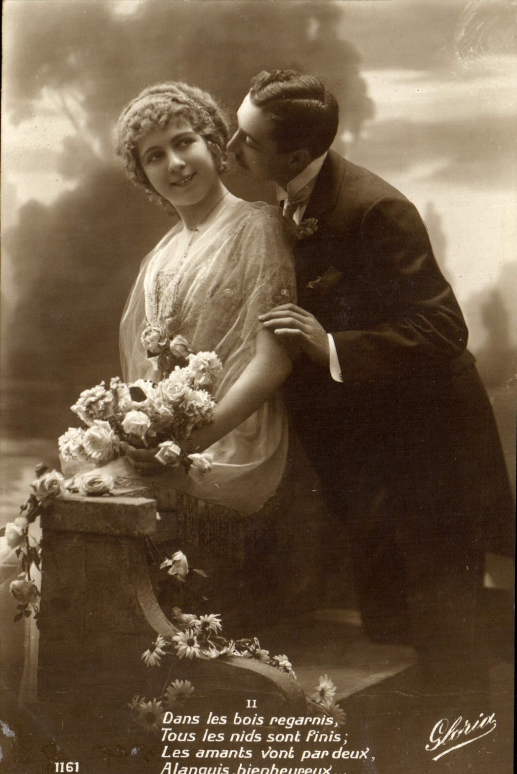 CPA Fantaisie Femme