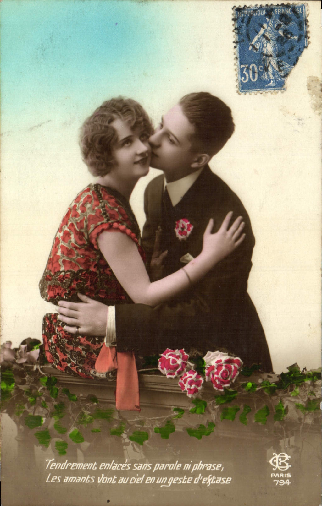 CPA Fantaisie Femme