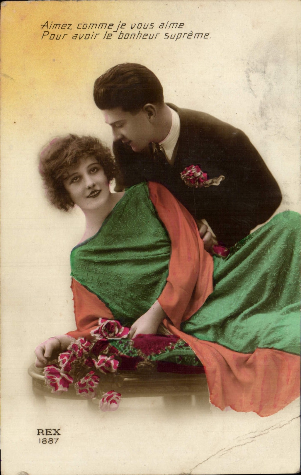 CPA Fantaisie Femme