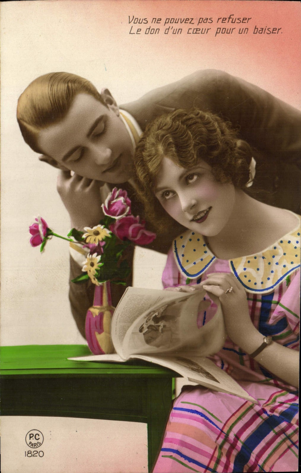 CPA Fantaisie Femme