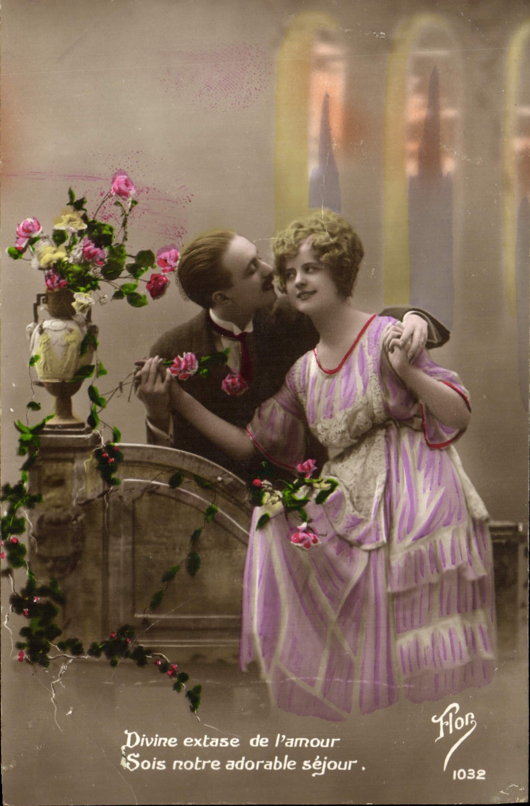 CPA Fantaisie Femme