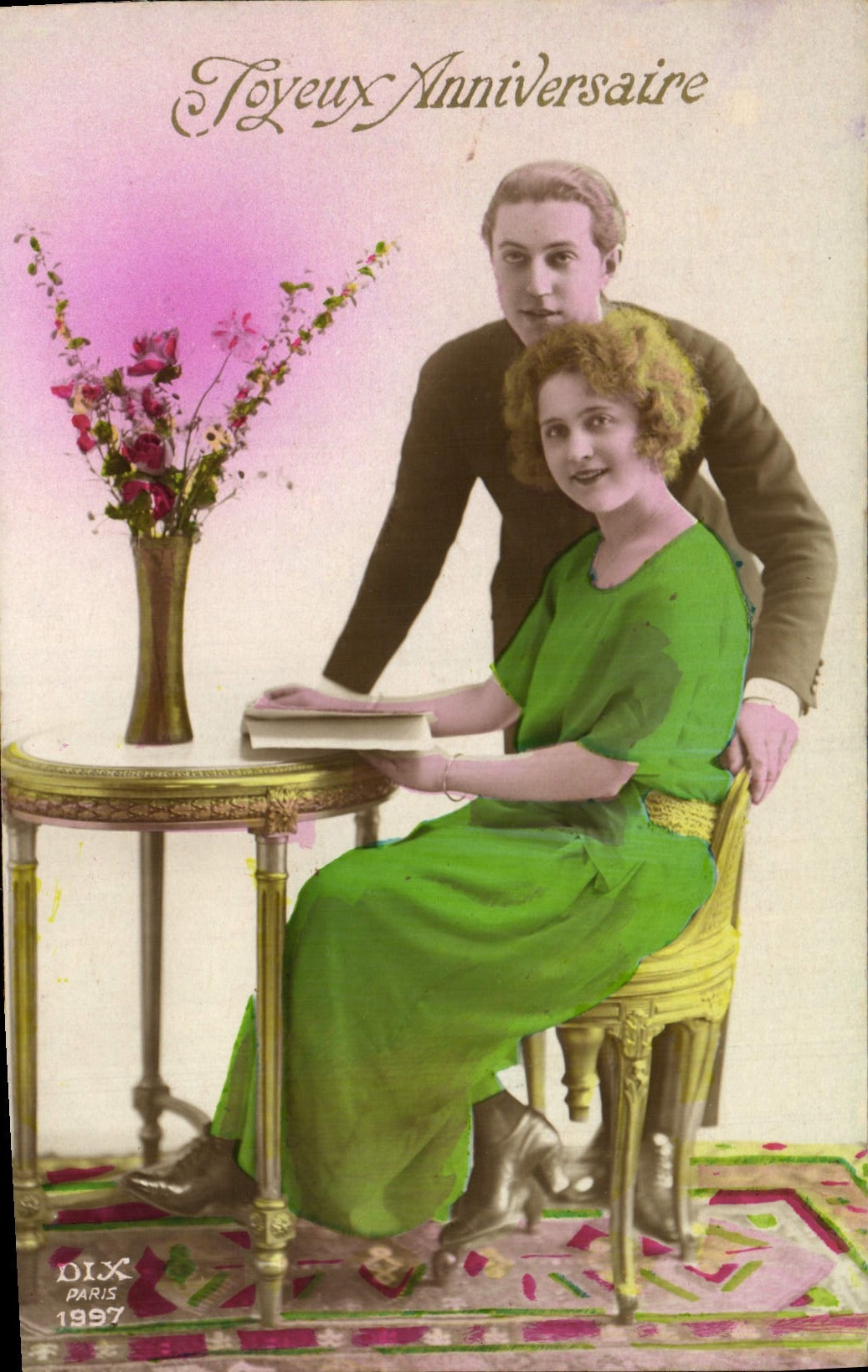 CPA Fantaisie Femme