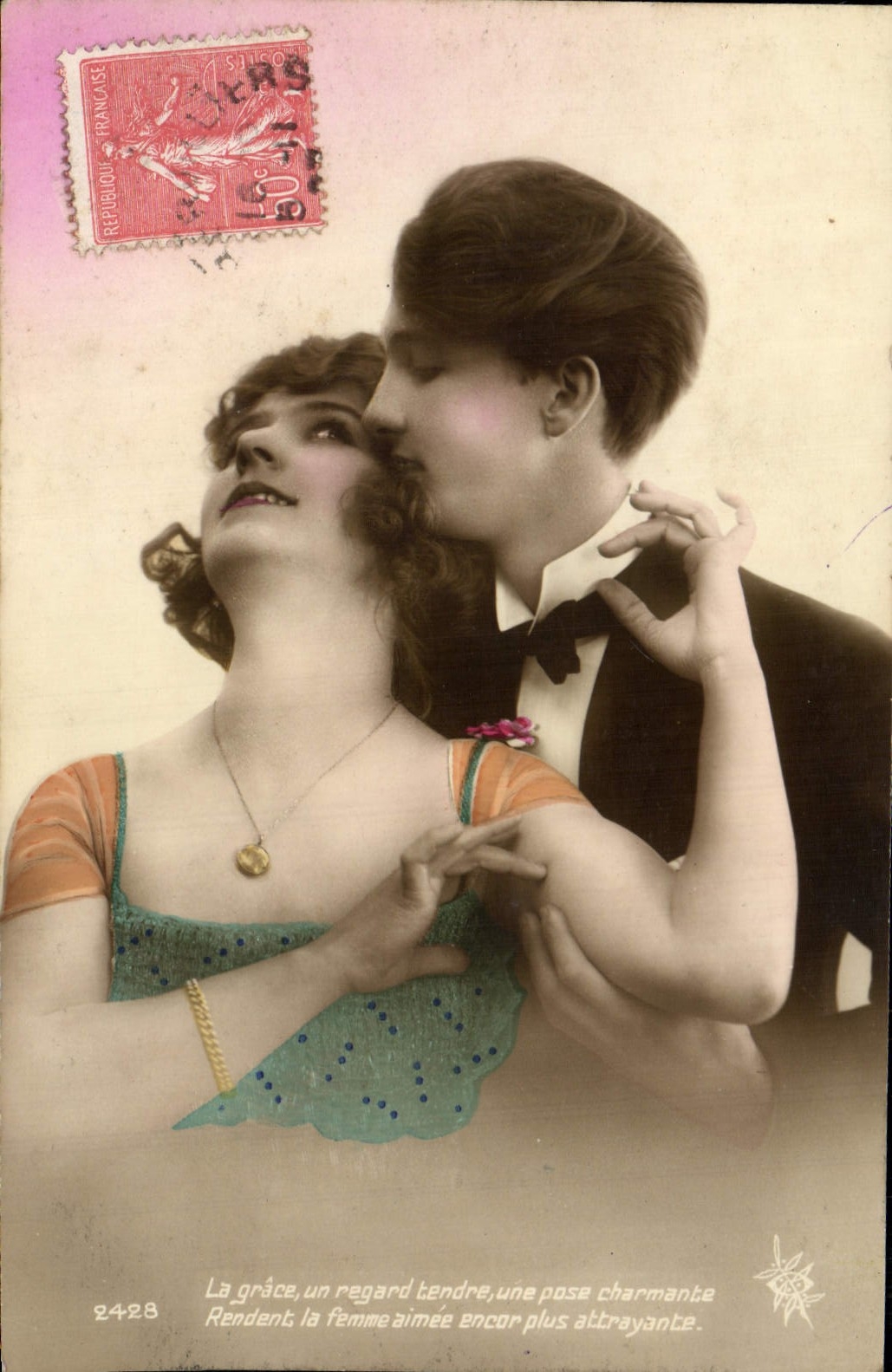 CPA Fantaisie Femme