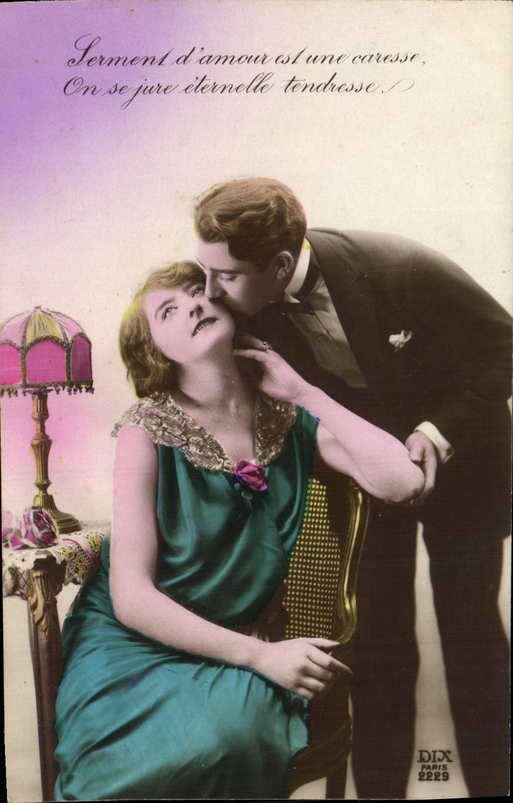 CPA Fantaisie Femme