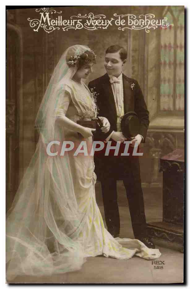 CPA Fantaisie Femme Mariage 