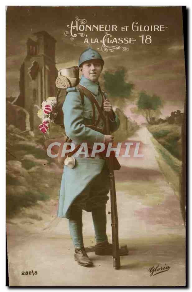 Soldat de la classe 18 — Honneur et Gloire à la Classe 18 — Gloria