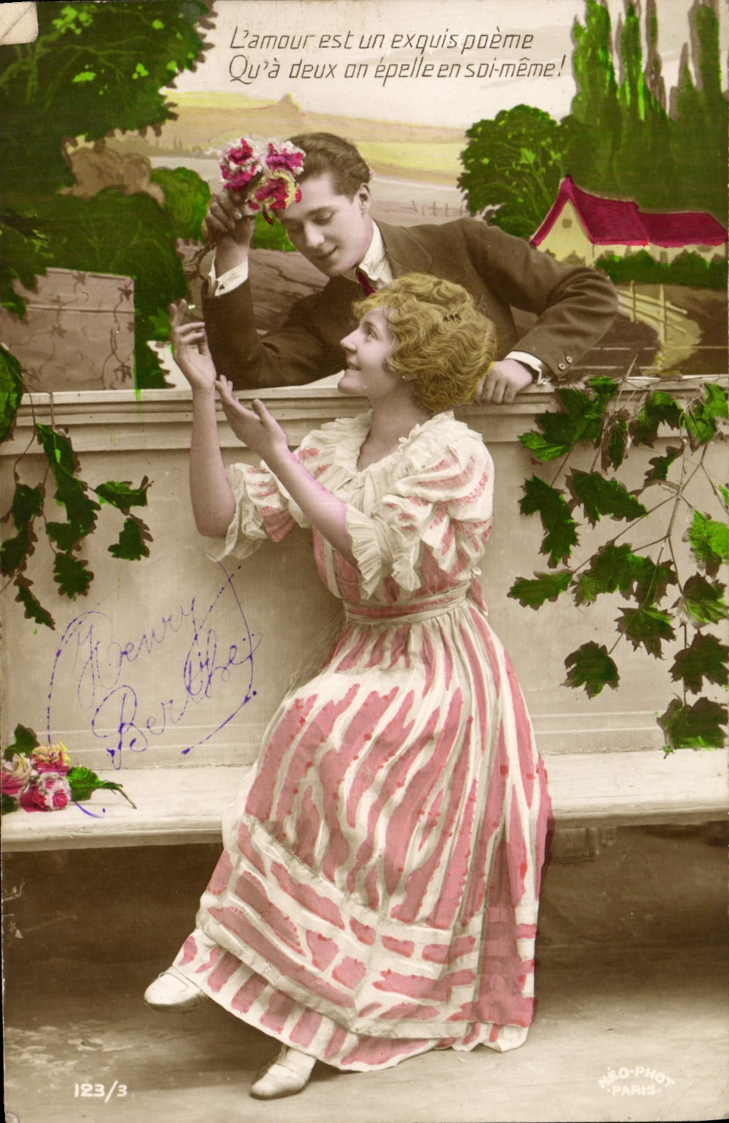 CPA Fantaisie Femme
