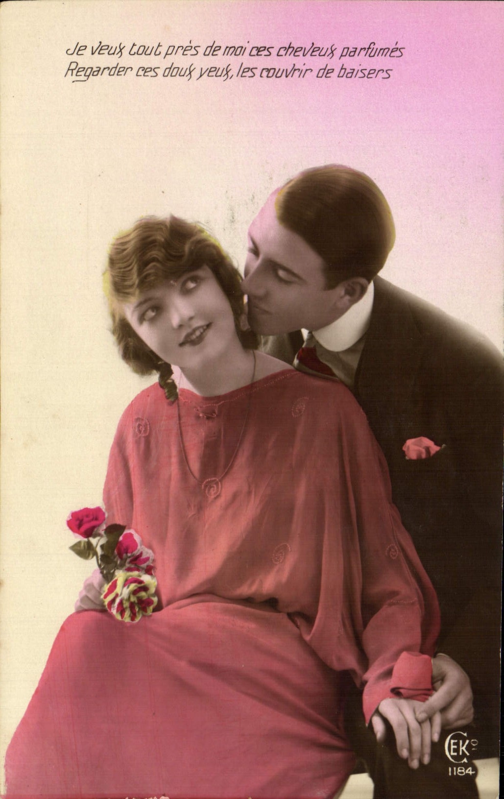 CPA Fantaisie Femme