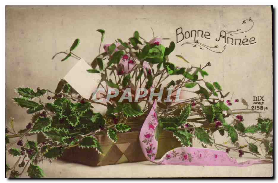 CPA Fantaisie Bonne Annee