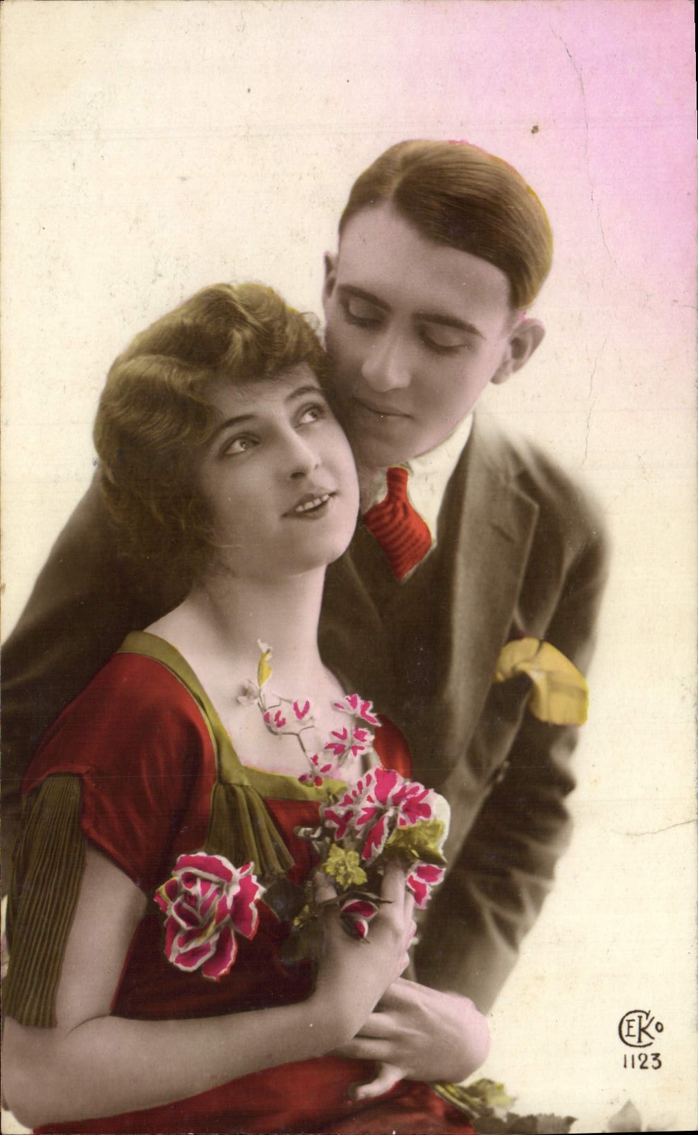 CPA Fantaisie Femme