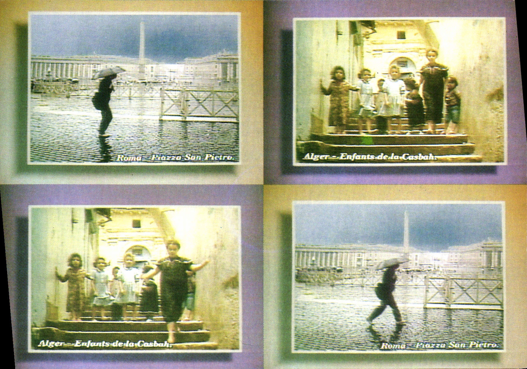 CPM Roma Piazza San Pietro Cahen Huter Longuet