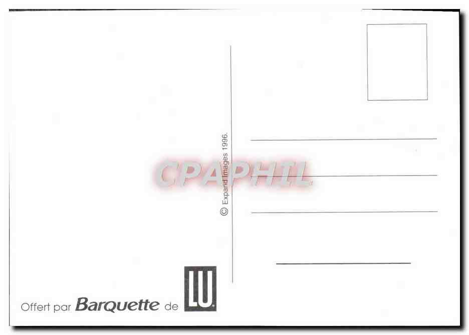 Tigre et dompteuse — Fort Boyard — éditeur LU, n° de série non visible — Verso