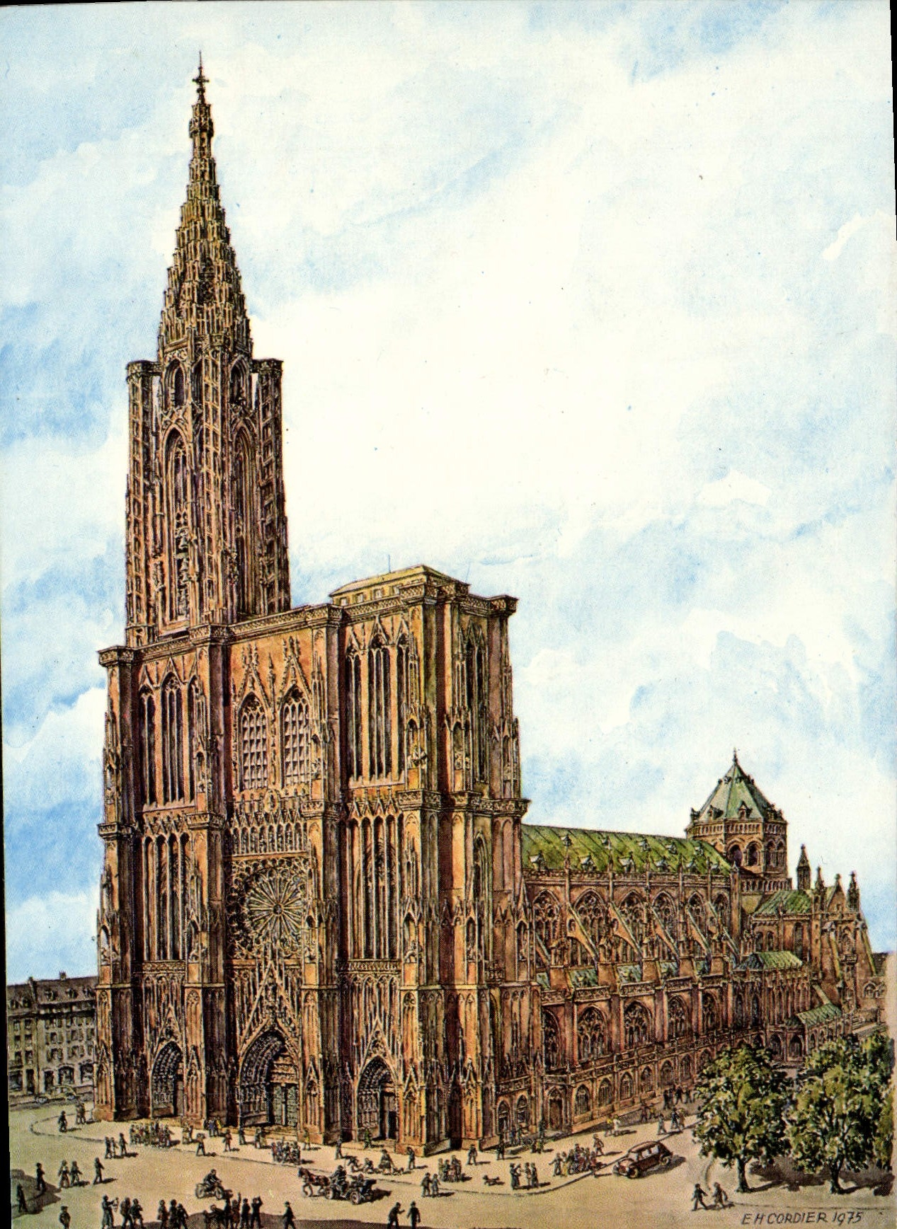 CPM Strasbourg La Cathedrale 