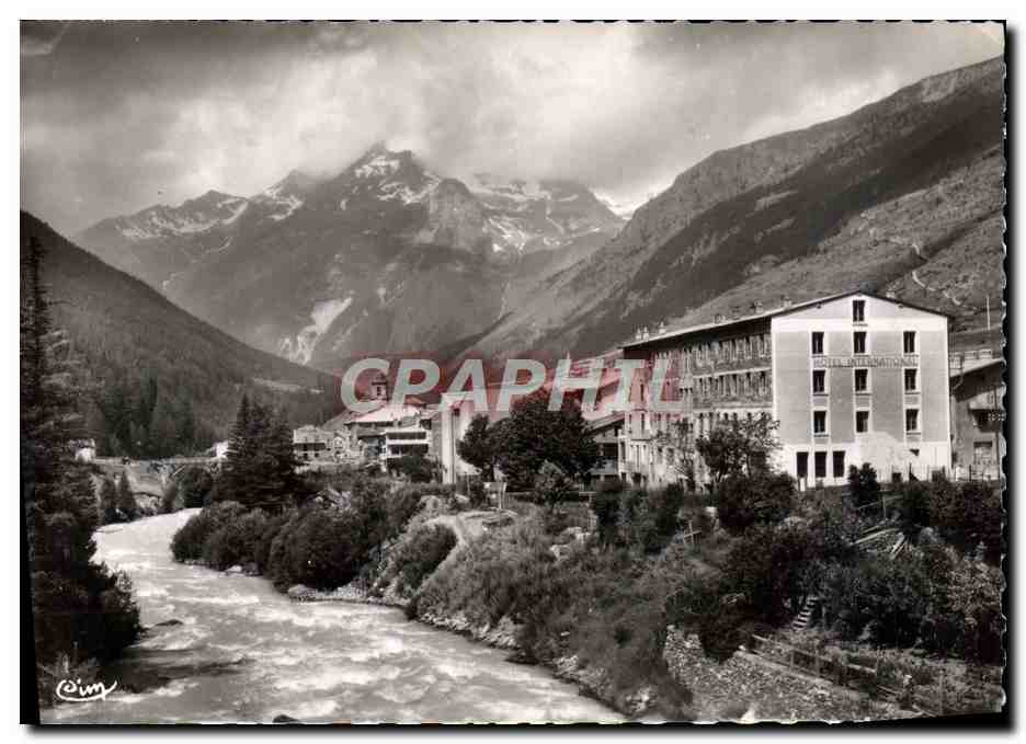 CPM Lanslebourg Mont Cenis l'arc et la dente aprrachee
