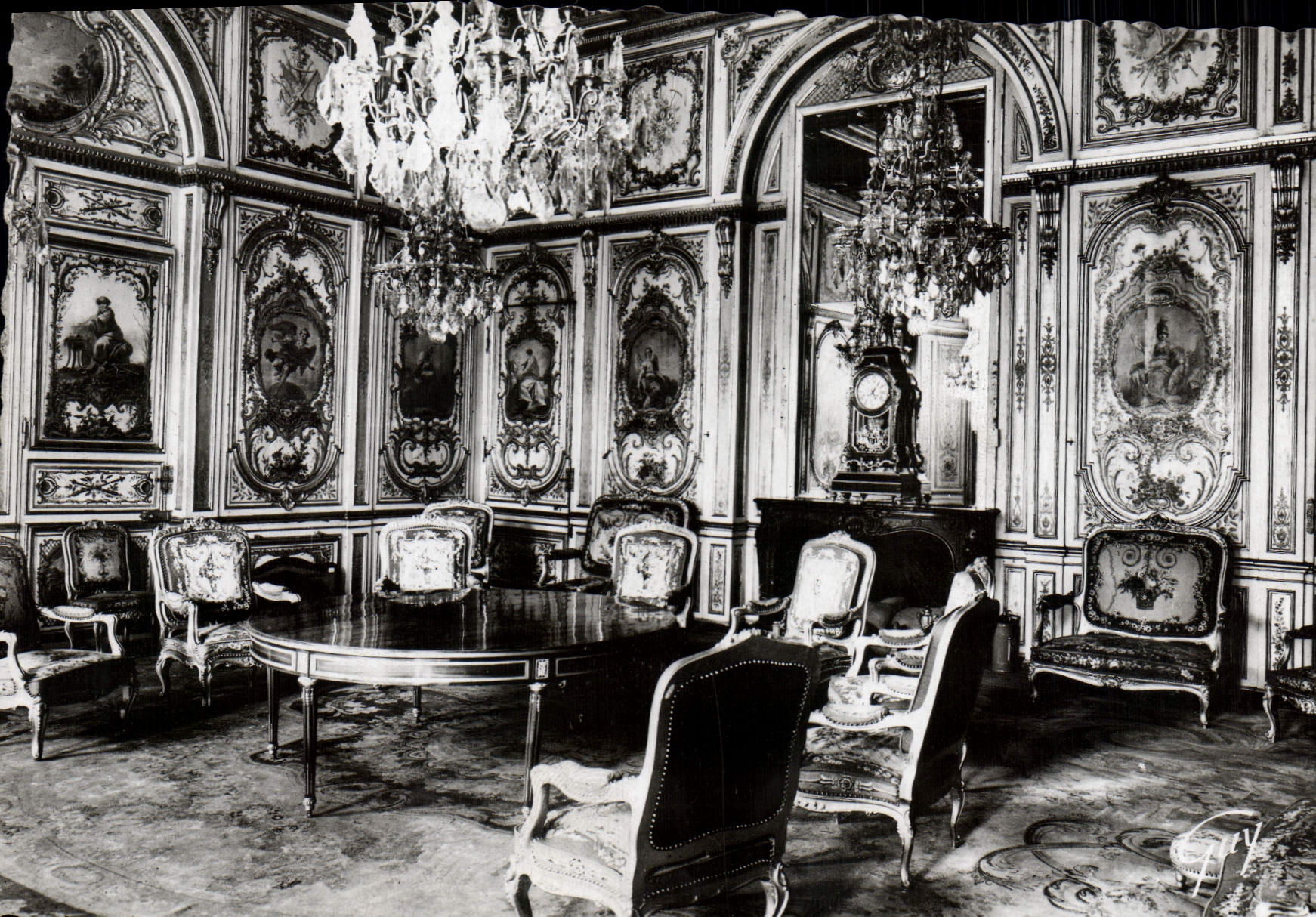 Fontainebleau (Seine-et-Marne) — Le palais - Salle du conseil — Éd. d'Art GUY, Paris