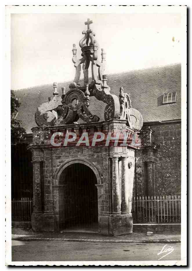 CPM Carnac Porche en Granit de L'Eglise