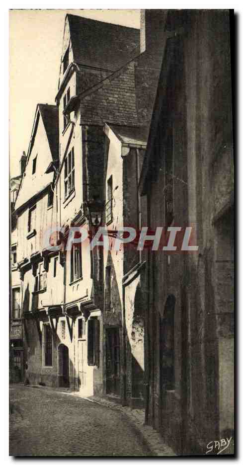 CPM Nantes Vieilles Maisons rue Bossuet