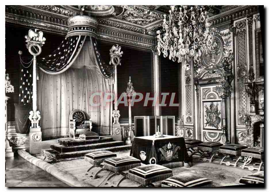 Schloss Fontainebleau — Thronsaal — Éd. d'Art A.P., 11 bis rue Colbert, Versailles - Vorderseite