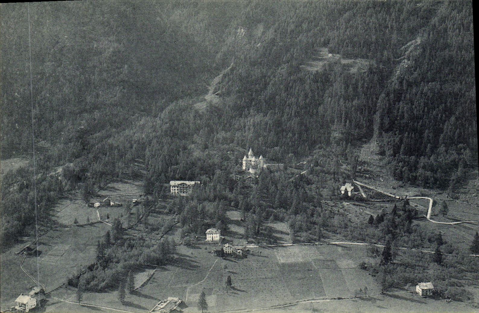 CPA Gressoney St Jean Castel Savoia e dintorni