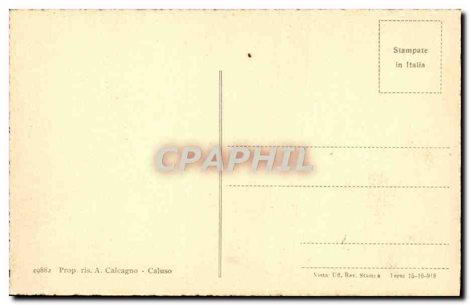 CPA Veduta Di Lillianes Chiesa Parrocchiale — Rückseite