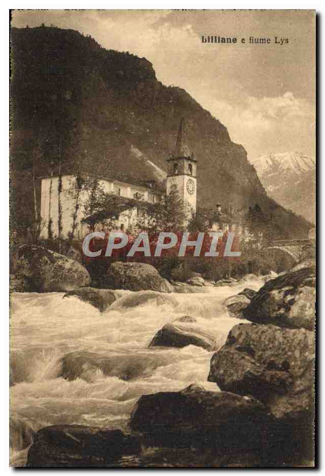 CPA Lillianes e Fiume Lys