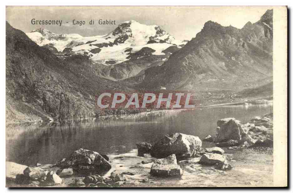 CPA Gressoney Lago di Gabiet