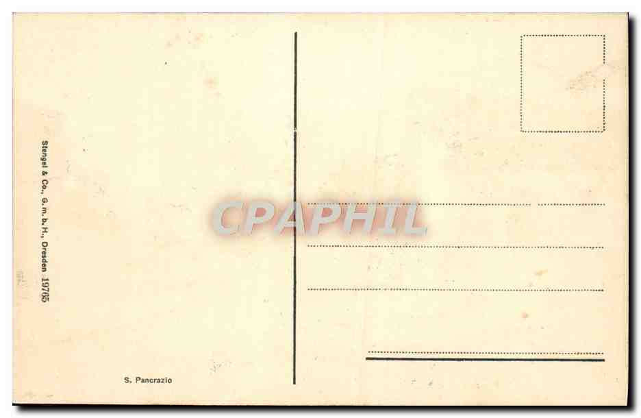 CPA S Pancrazio — Rückseite