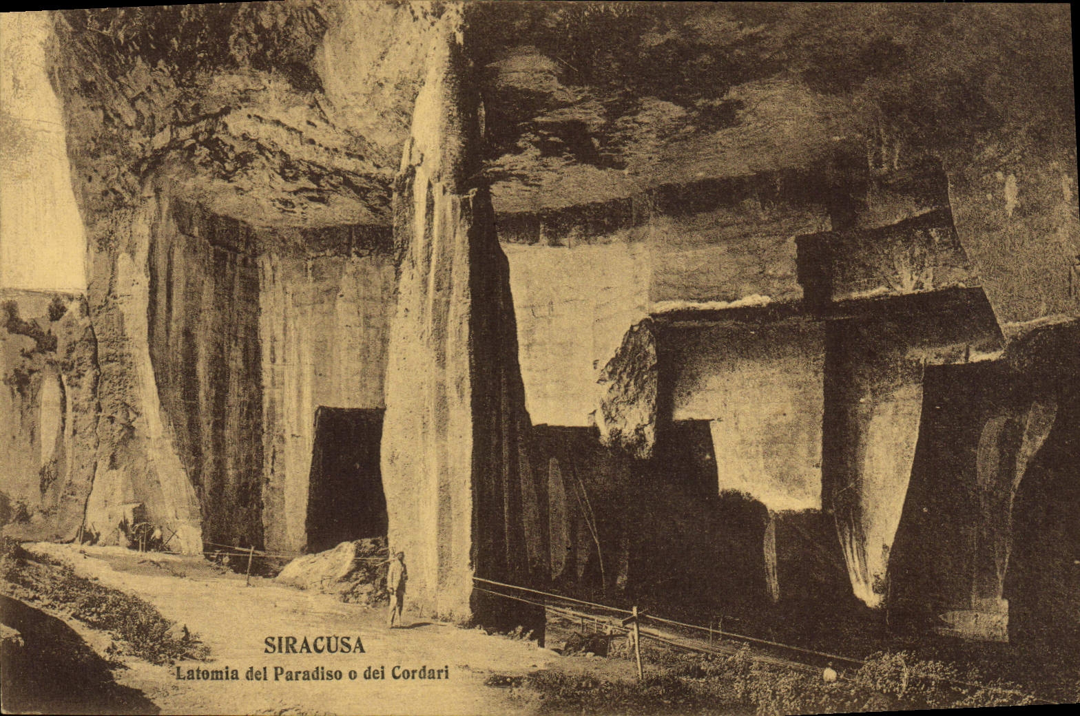 CPA Siracusa Lstomia Del Paradiso A Del Cordari