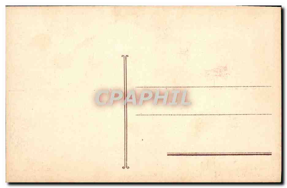 CPA Casa dei Vetti Pompei Amorini orefici — Verso